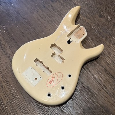 Yamaha RBX-500R Bass Body White MIJ Electric Bass Replacement Parts