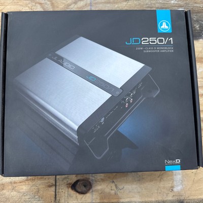 JL Audio JD250/1 JD Series 250W Monoblock Class-D Car Audio Amplifier Mono Amp