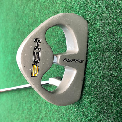 Aspire XD2 32.5'' X-tra Lite R-flex steel shaft Golf Pride V-RAD putter grip RH