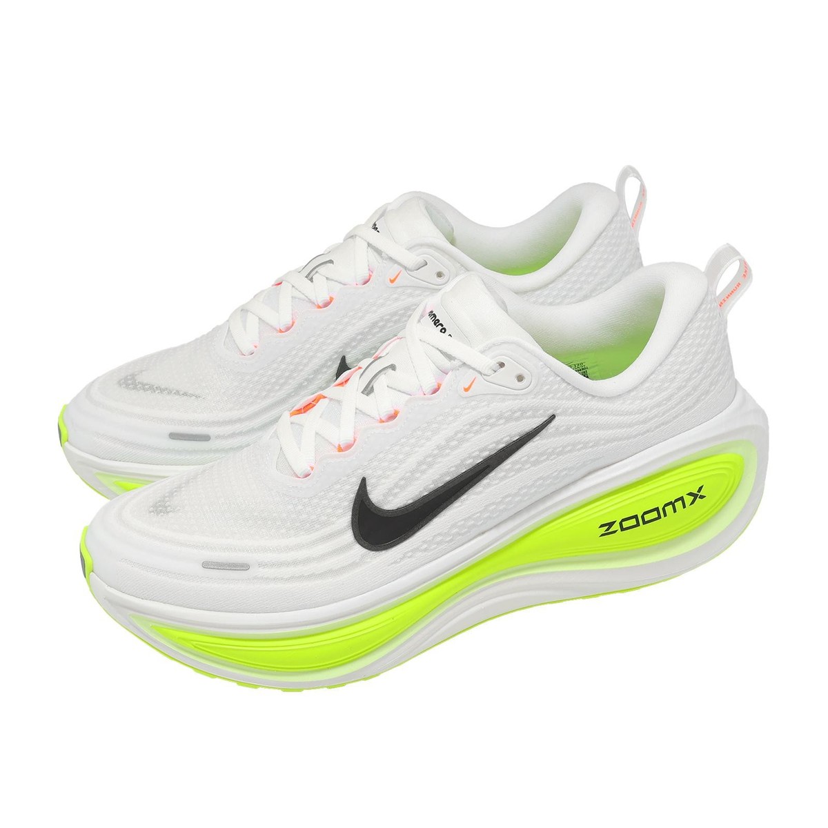 Nike Vomero Plus White Black Volt Men Road Running Jogging Shoes