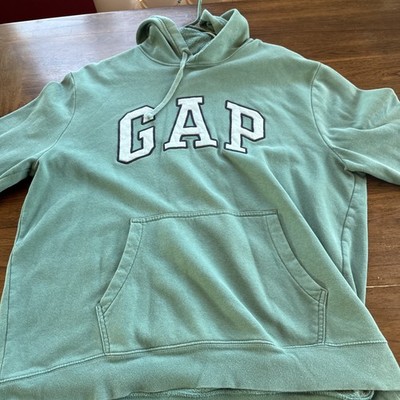 Vintage Gap Fleece Logo Hoodie XL