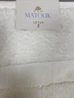 MATOUK Bath Towels Set of 3 White 100% Cotton 56" x 30" NEW