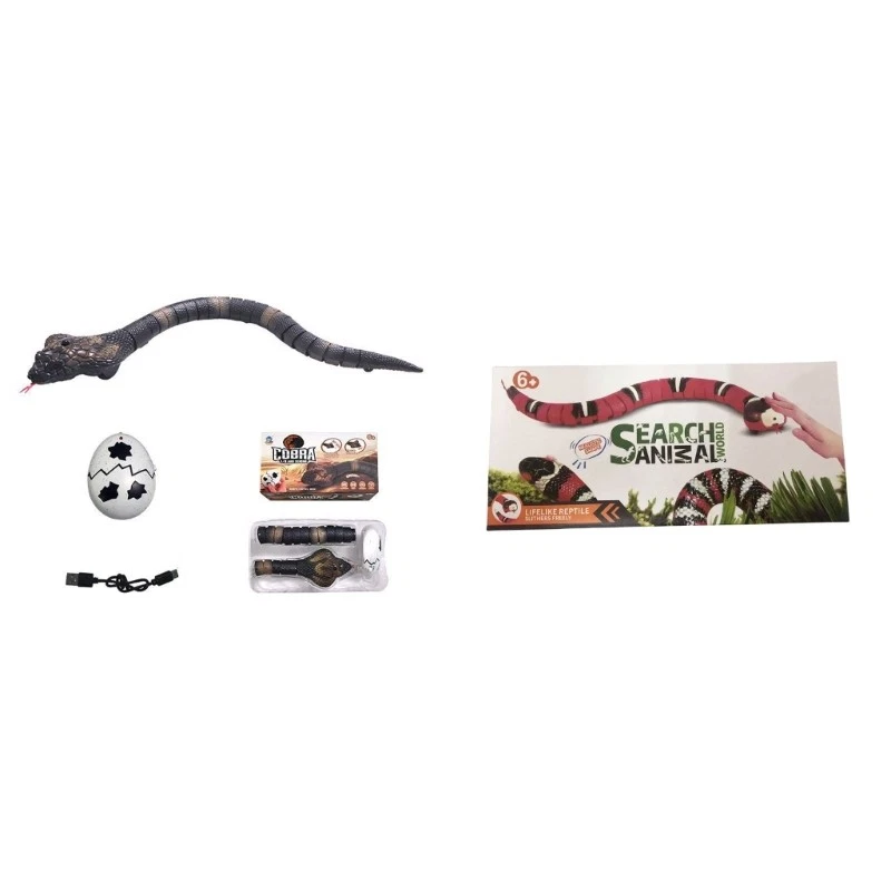 Remote Control Snake Toy Prank Cats and Felines Fun Exercise and Entertainment