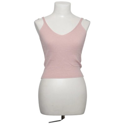 Divided by H&M, Tank­top, Größe: XS, Pink, Acryl/Polyamid/Viskose, Streifen #WJb