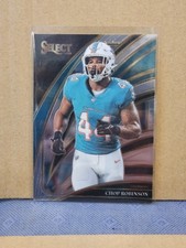 2025 Panini Select - Club Level Chop Robinson #283 Miami Dolphins