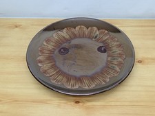 Vintage 1970s Poole Pottery Large 40cm Metallic Charger Plate 