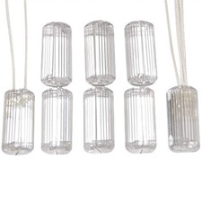 Blind Parts, Large 8 Pack Blind Tassels for All Horizontal Blinds. Clear Cyli...