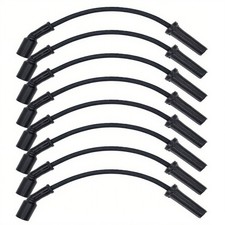 8Pcs 9748HH For GMC Sierra Chevy Silverado Hummer 5.3 New Spark Plugs Wires