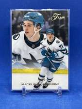 MACKLIN CELEBRINI 2025-26 UD FLAIR HOCKEY #106 SSP RETRO VARIATION /93 SJ SHARKS