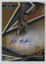 2022 Bowman U Best of 2022-23 Gold Refractor 2/50 Jalen Bridges #BOA-JB Auto 1u6