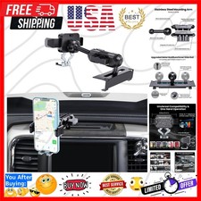 Metal Phone Mount for Ram Truck 2013-2018, Dash Mount Cell Phone Holder Compa...