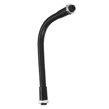 6" Universal Gooseneck Hose, 1pcs M8 Fine Thread Black 8mm