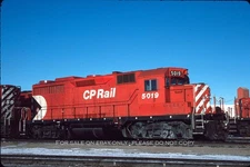 CP Rail Canadian Pacific GP35 5019 - 3/4 roster view - 1986          12/25 BB-7