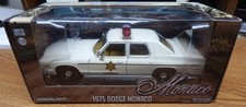 GREEN LIGHT 1975 DODGE MONACO POLICE CAR DIE CAST 1/24 SCALE LQQK READ