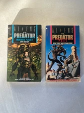 Prey Alien vs. Predator Stephani Perry Steve Hunters Planet David Bischoff Lot