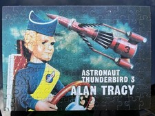 Vintage Thunderbirds Jigsaw  100 Pieces Alan Tracy Thunderbird 3 *COMPLETE*