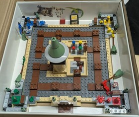 LEGO 3862 HARRY POTTER HOGWARTS GAME - COMPLETE W/GAME INSTRUCTIONS- 2010