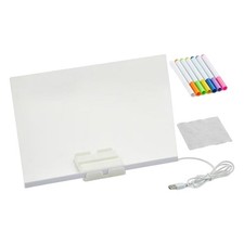 LED Drawing Board for Kids LED Erasable Note Board Educational Drawing custody