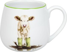 Könitz Kuschelbecher Tapsiges Kälbchen | 400 ml | Porzellan