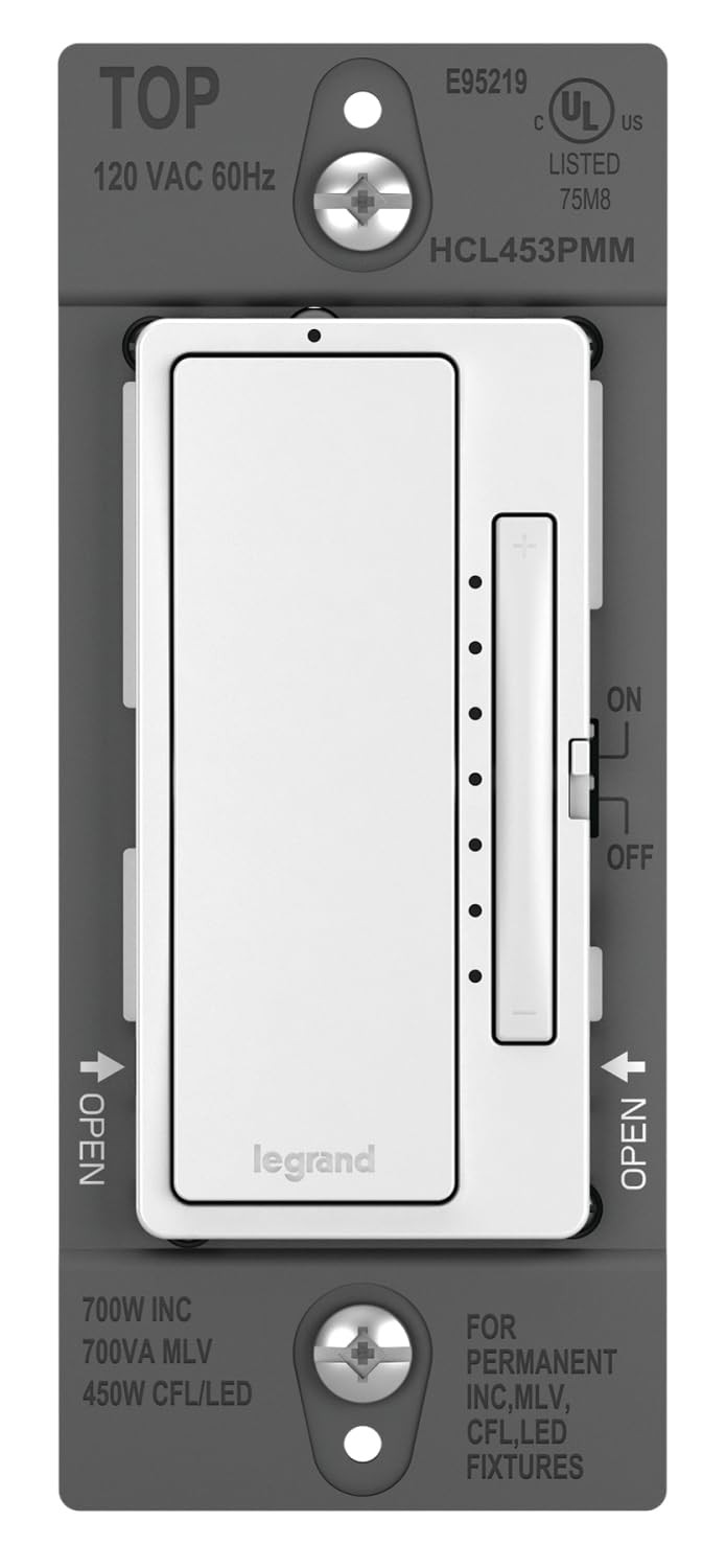 Legrand Radiant Multi-Location Master Dimmer Light Switch, A