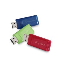 Store 'n' Go USB Flash Drive 2.0, 16GB, Multi (Pack of 3)