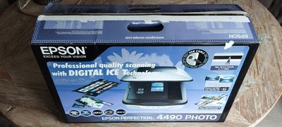Epson Perfection 4490 Scanner Fotos Dokumente Win 10 11 A4 Buch gebraucht