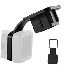 SINGARO Fits for 2-inch Hitch Cover, Trailer Hitch Cover Tube Plug 1 Black