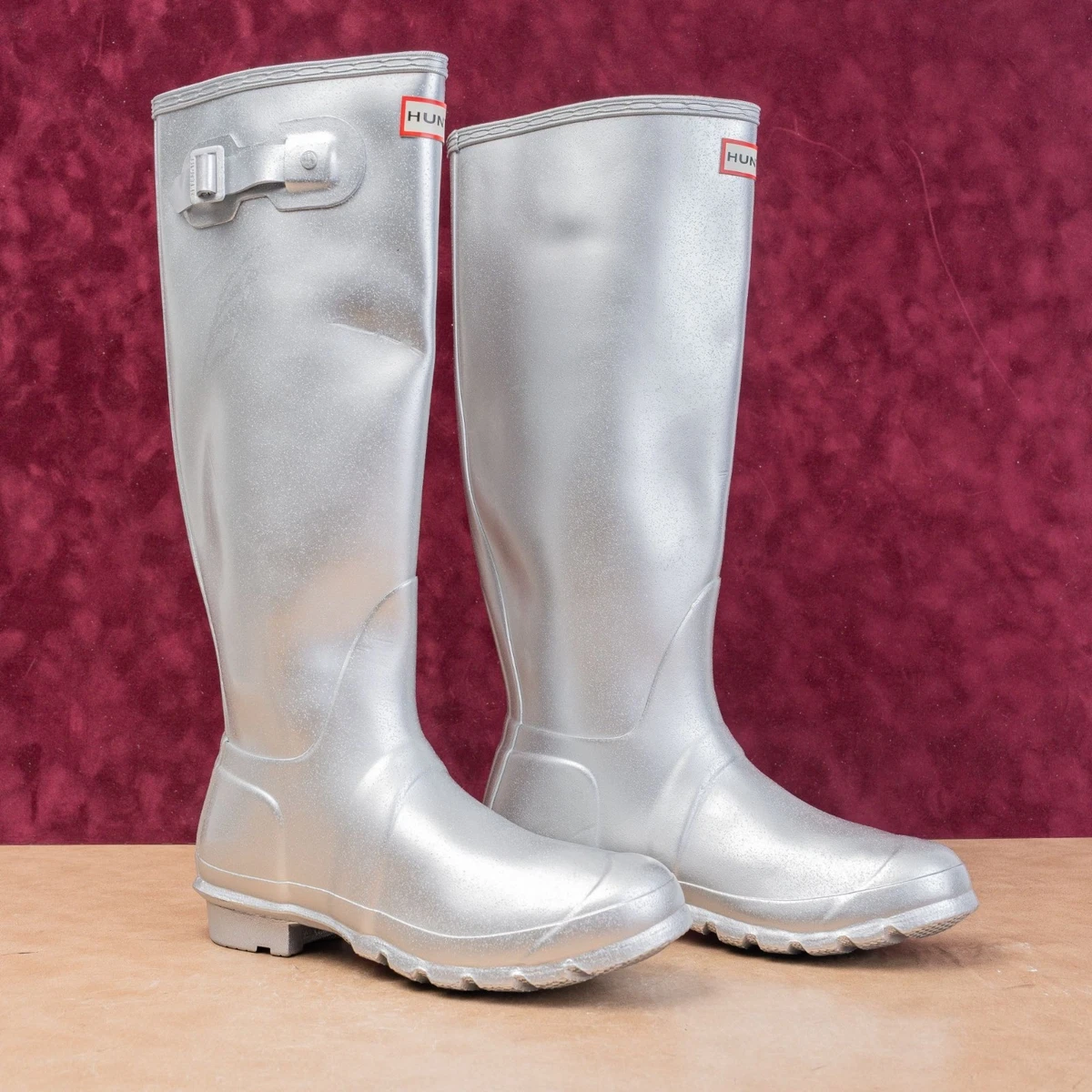 Hunter女式银靴| eBay