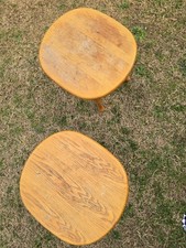 2 Small Oval Shape, Side Tables Used