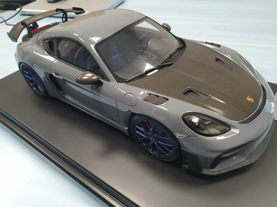 PORSCHE 718 982 GT4 RS gris artique 1/12 SPARK WAP0234030PGT3 - Photo 2/4