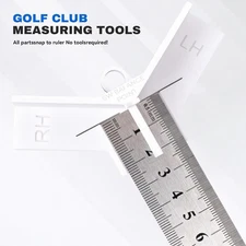 Golf Club Ruler Fitting Tool Length Measure Swing Weight Works with Empire