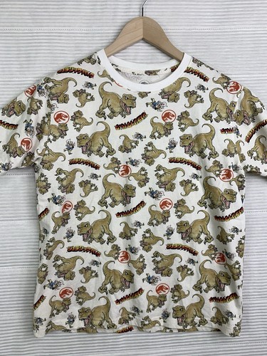 Universal Studios Jurassic Park 30th Anniversary Japanese T Rex T Shirt Size XS