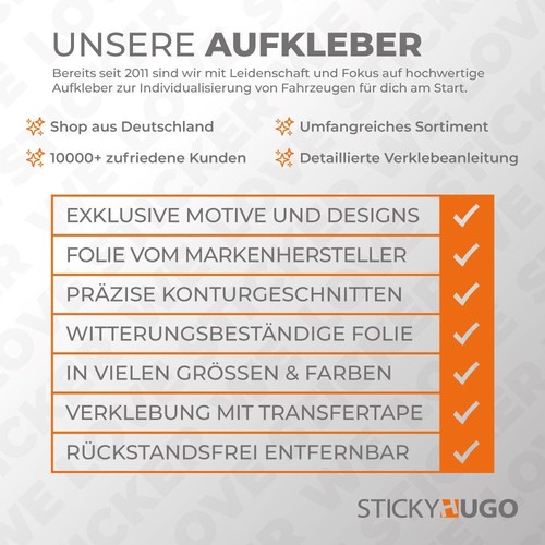 Aufkleber Grunge Totenkopf Destroyed Rough Skull Dekor Auto Sticker #1450-90 - Bild 4 von 5