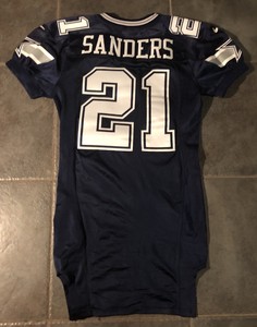 Dallas Cowboys Deion Sanders 2000 Game Issued Jersey With Tom Landry Patch Nike Ebay