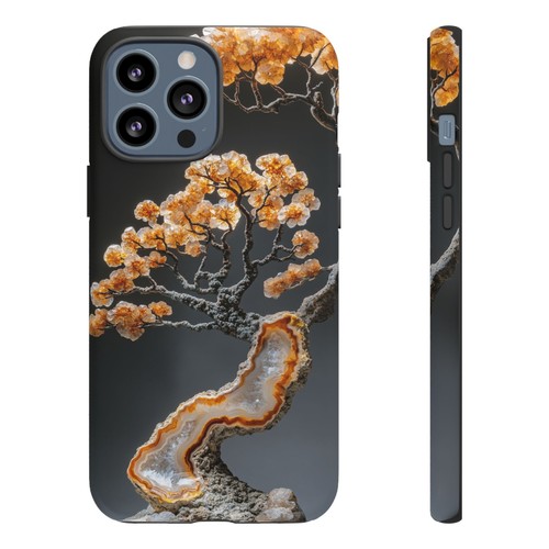 Bonsai Tree Geode Rock - Phone Ink Cover Case for iPhone, Galaxy, Pixel - 第 104/281 張圖片