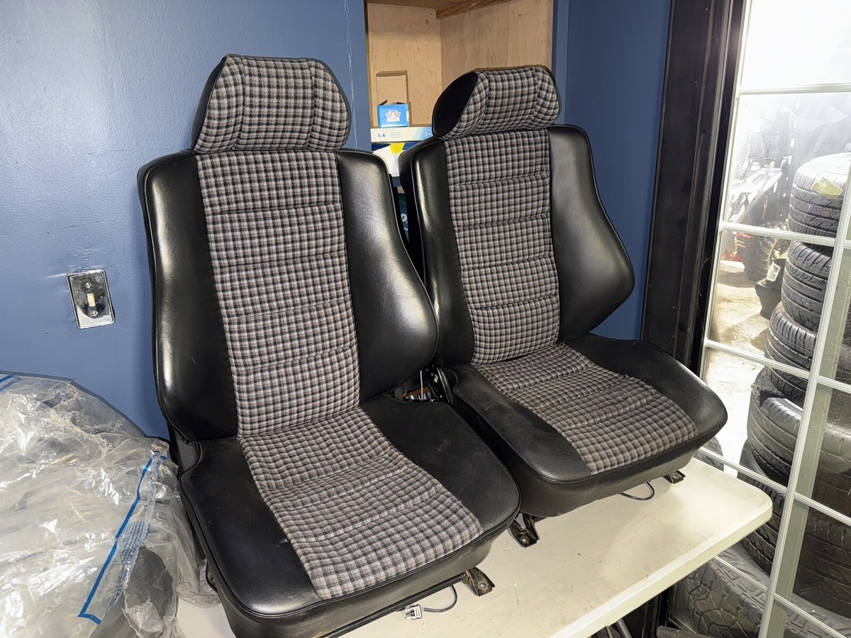 Mercedes-Benz W201 190e 2.3-16 Cosworth 16v Front Plaid Seats | eBay