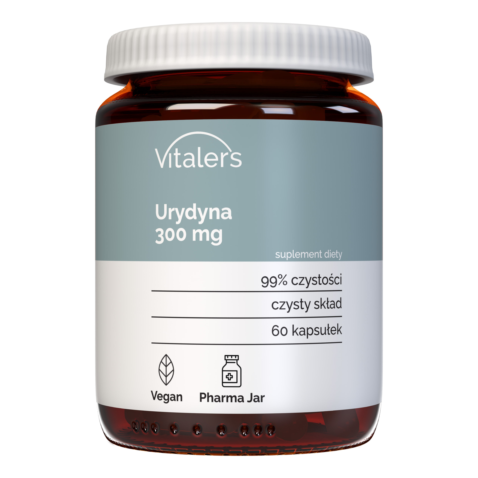 Vitaler's Uridina 300 mg, 60 cápsulas