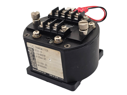 M-System Co. 6TS1-4 Thermocouple Transmitter, 0-600DEG In, 4-20mA DC Out, 6TS14 - 第 1/8 張圖片