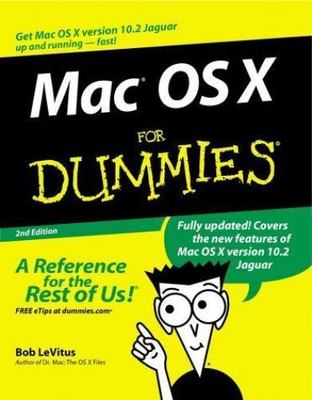 Mac OS X For Dummies by Bob LeVitus