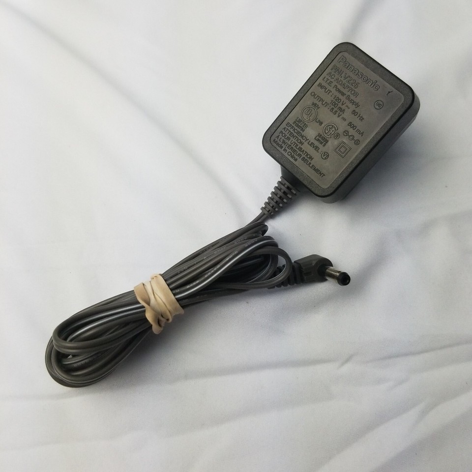 BRAND NEW GENUINE OEM PANASONIC PNLV226 CORDLESS PHONE AC ADAPTER POWER