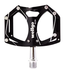 Wellgo M194  Aluminum 9/16"  MTB Pedals - Black z