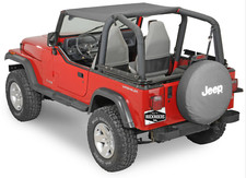 Bestop 52519-15 Black Denim Strapless Bikini Top For 1992-1995 Wrangler Yj