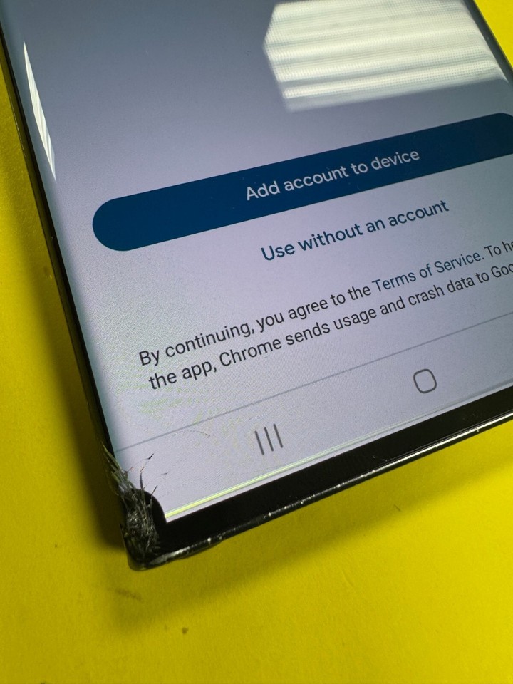 Samsung Galaxy Note 20 Ultra 5G 128GB Black (Unlocked) Cracked LCD