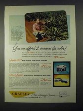 1956 Graflex Graphic 35 Camera Ad - You Can Afford