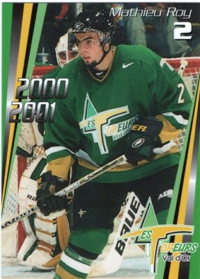 Mathieu Roy 2000-01 Val d'Or Foreurs