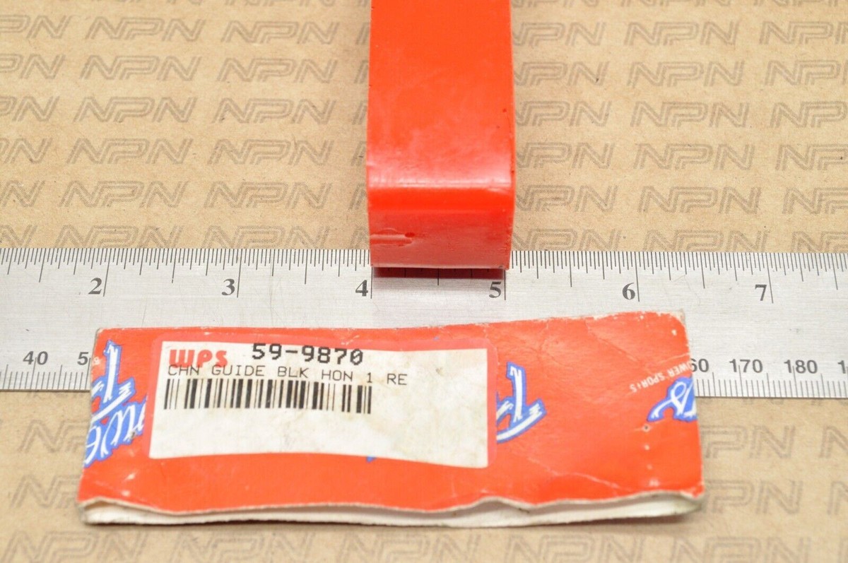 Honda Red Chain Guide Slider Dirt Bike Motocross Motorcycle WPS