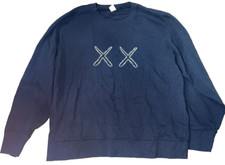 KAWS x Sesame Street x Uniqlo XX Crewneck Sweatshirt Mens SIZE 2X PRE-OWNED