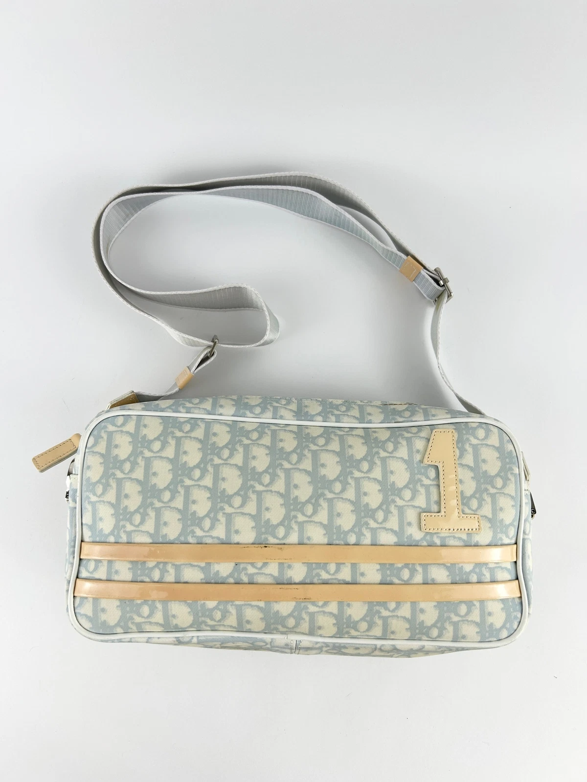 Sac bandoulière trotteur Christian Dior vintage