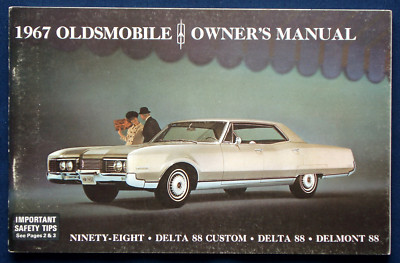 Owner's Manual   Betriebsanleitung 1967 Oldsmobile Ninety-Eight   Delta 88 (USA)