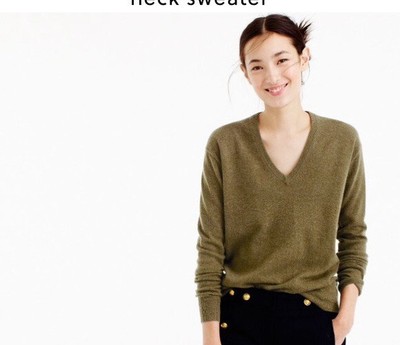 j crew cashmere boyfriend sweater